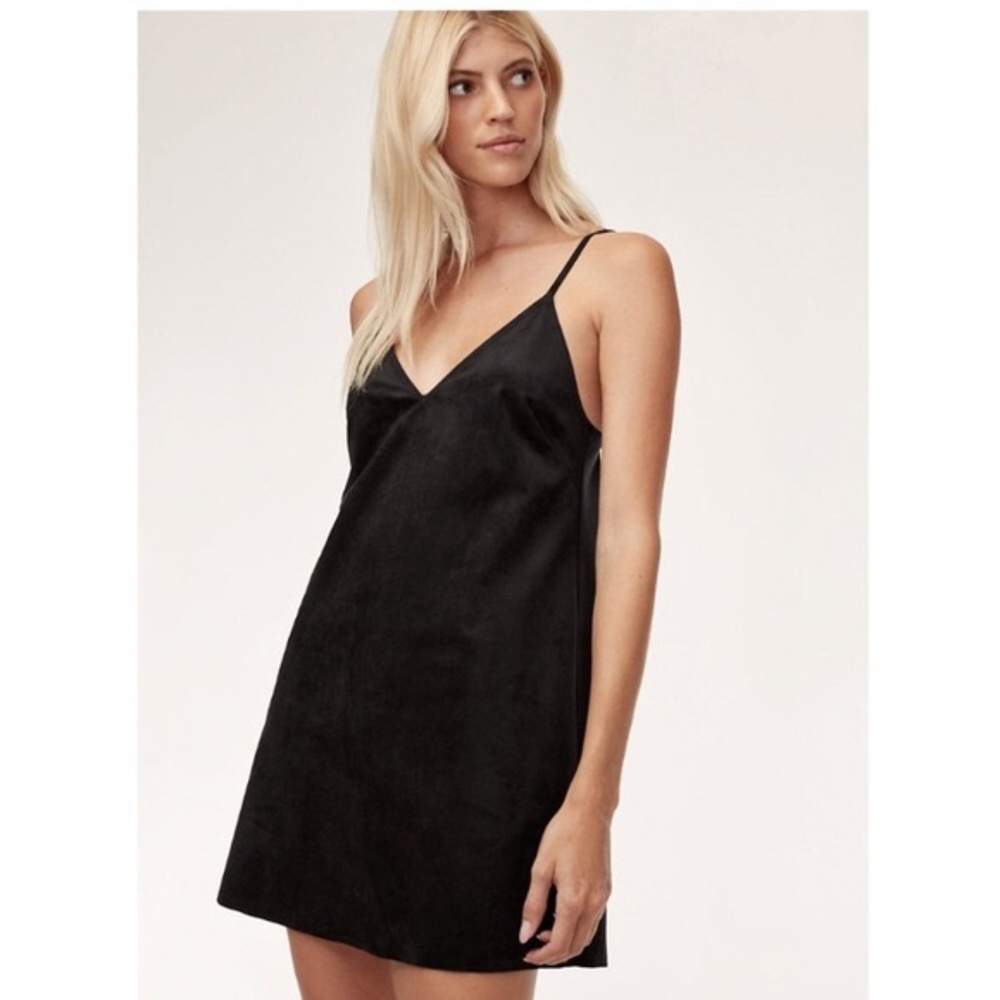 wilfred free faux suede vivienne dress 🖤